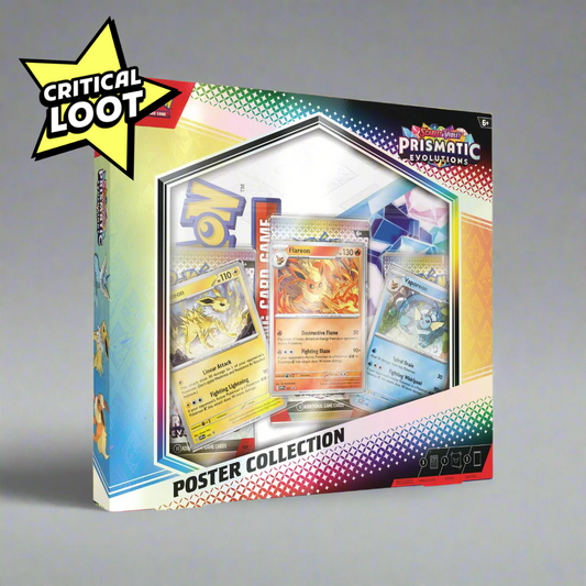 Pokémon TCG Prismatic Evolutions Poster Collection