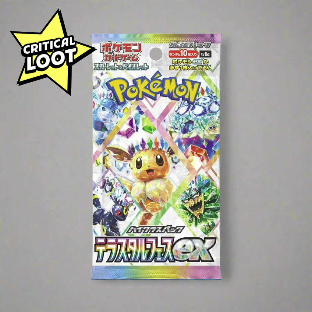 Japanese Pokémon TCG Terastal Festival ex High Class Booster Box - SV8a