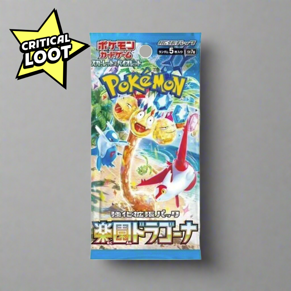 Japanese Pokémon TCG Paradise Dragona Booster Box - SV7a