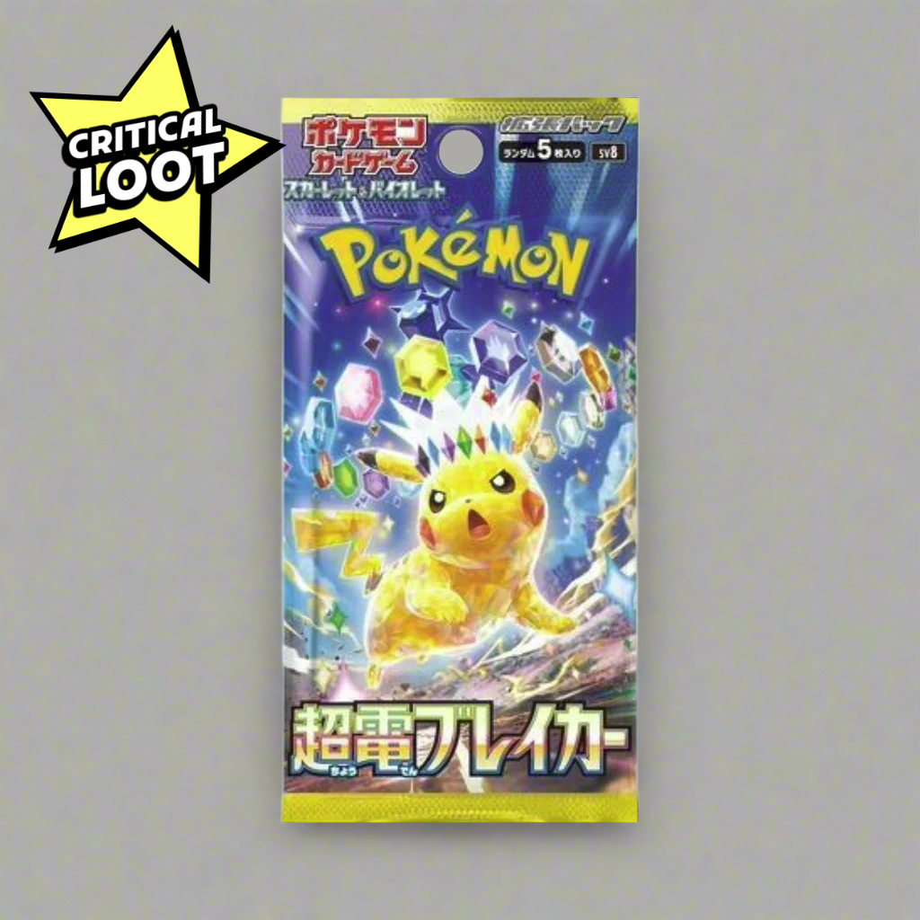 Japanese Pokémon TCG Super Electric Breaker Booster Box - SV8