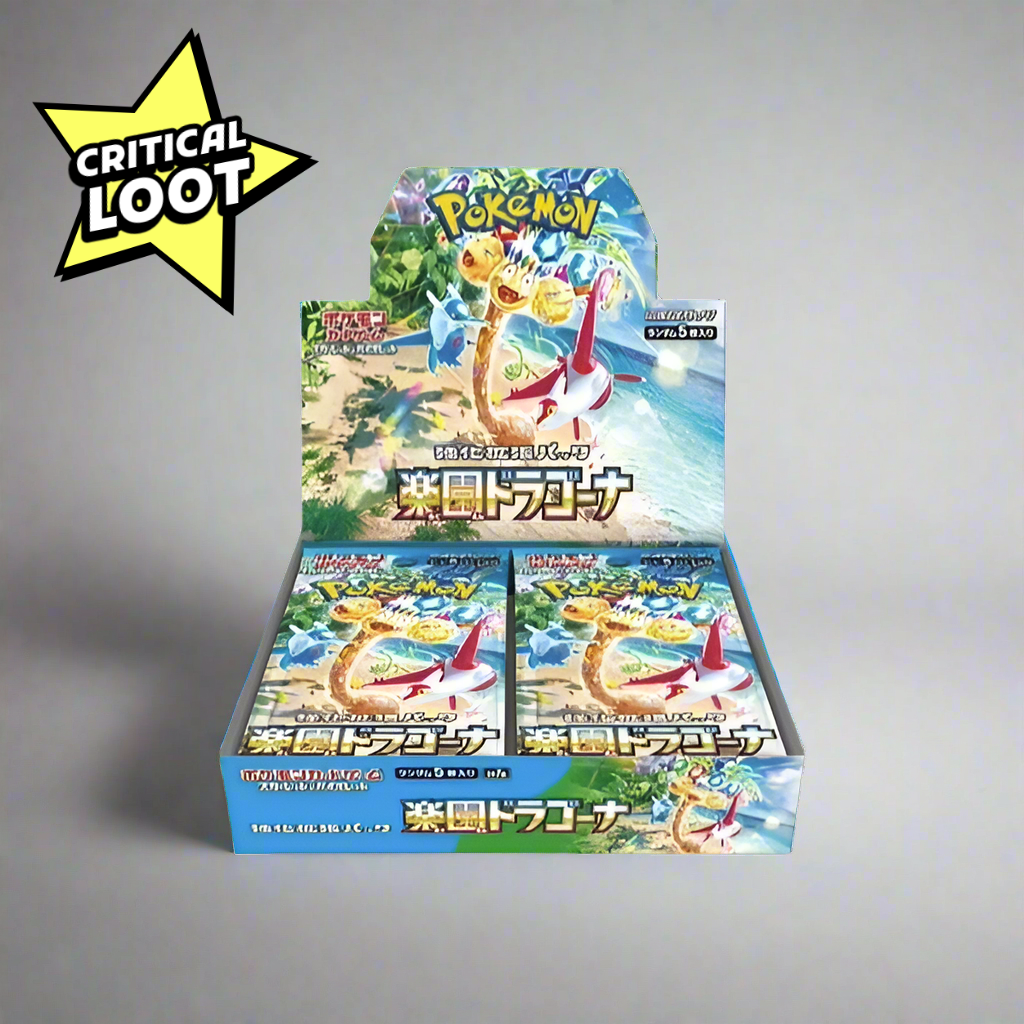 Japanese Pokémon TCG Paradise Dragona Booster Box - SV7a